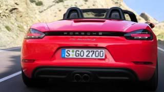 Die neuen Mittelmotor-Roadster mit Vierzylinder-Motoren: Porsche 718 Boxster