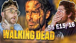 The Walking Dead • Season 5 • Episode 15 and 16 REACTION