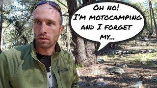 Five Items To Always Pack For Motorcycle Camping