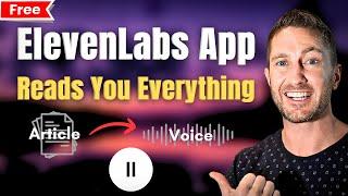How to Use Elevenlabs Reader App Free | Tutorial