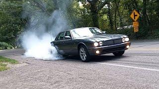 2000 Jaguar XJR Full Send Burnout!