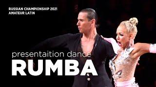 RUMBA | Basic steps | The best 15th Russian dance couples 2021