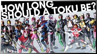 How long should a tokusatsu season be?