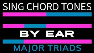 Essential Aural Skills for Singers | Singing Chord Tones by Ear (Part 1: Major Triads)