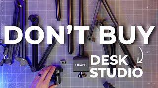 DON'T BUY THIS! - Ulanzi Studio Desk Setup