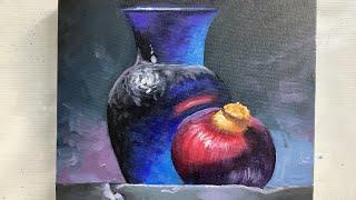 Still Life Painting Tutorial || Learn to draw still life techniques || ARTOHOLIC