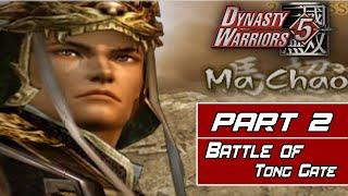 Ma Chao Part 2 Battle of Tong Gate Gameplay on PS2 - PCSX2 (4K/60FPS) Dynasty Warriors 5 (DW5)