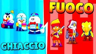 BRAWLER DI GHIACCIO  vs  BRAWLER DI FUOCO! Brawl Stars ITA