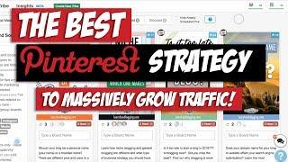 My Pinterest Marketing Strategy for 2018 & 2019 - CRAZY Traffic Growth!!!