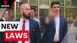 Victoria's new Nazi salute laws have faced their first major test in court | 7NEWS