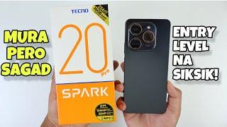 TECNO SPARK 20 PRO - BAGSAK PRESYO NA ENTRY LEVEL PHONE!