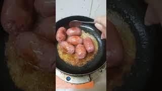 fried longganisa #friedlongganisa #longganisa #filipinodish #asmr #short