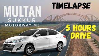 Multan - Sukkur Motorway M5 | One & Only Timelapse Video of M5 Motorway @AoSarakDikhaun #roadtrip