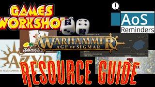 Resources and Tools for Warhammer Age of Sigmar (UPDATED)