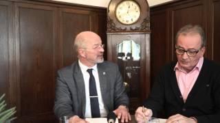 Interview zur Stichwahl Oberbürgermeister 2016 in Zeitz mit Dr  Volkmar Kunze