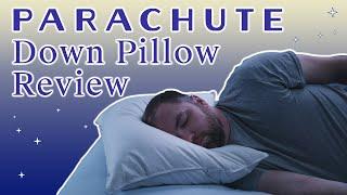 Parachute Down Pillow Review | A Side Sleepers Dream? (Best Down Pillow 2020)