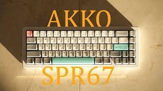 Akko SPR67 | Spring Mounted?!