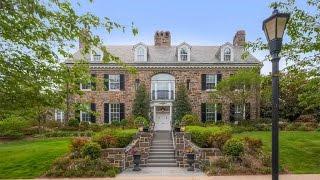 Magnificent Stone Georgian Colonial in Baltimore, Maryland