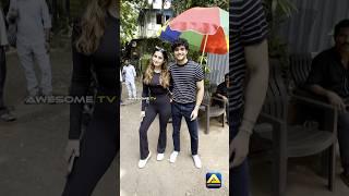 Abhay Verma and Rasha Thadani Spotted in Andheri