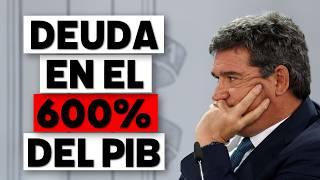 El auténtico endeudamiento público de España: 600% del PIB