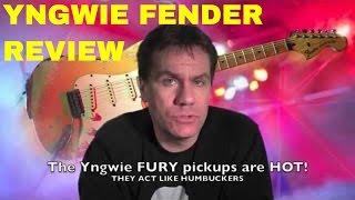 Yngwie Malmsteen - Fender strat guitar - scalloped fretboard