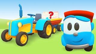  Car cartoon for kids! LEO THE TRUCK & Street vehicles for kids  Cars and trucks LIVE