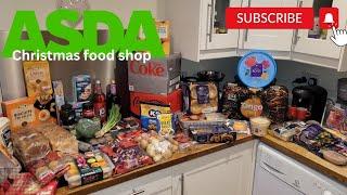 ASDA Christmas Food Delivery Haul | Festive Food Shop Unboxing! ️