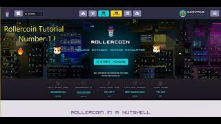 Rollercoin Tutorial Nr 1 ! Mining Simulator,  Earn Crypto while having fun! 