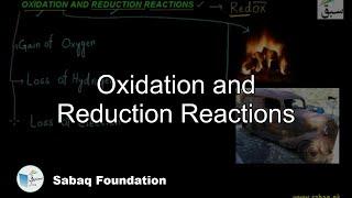 Oxidation and Reduction Reactions, Chemistry Lecture | Sabaq.pk