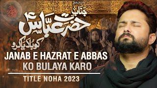 Nohay 2023 | Janab e Hazrat e Abbas Ko Bulaya Karo | Syed Raza Abbas Zaidi | Muharram 1445/2023