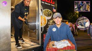 Jennifer Garner serves food to fire ravaged Altadena neighborhood in LA with World Central Kitchen