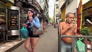 FAVELA ROCINHA - RIO DE JANEIRO - BRAZIL 