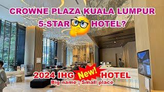 Crowne Plaza Kuala Lumpur: Big name with a small space