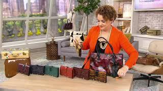 Patricia Nash Leather Beverley Wallet on QVC