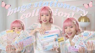 my GIANT stationary collection and stationary haul from japan! 