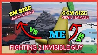 11.8M SIZE, VIRGILANGELO TEAM VS PONY FULL FIGHT ROBLOX EAT THE WORLD #virgil #faded