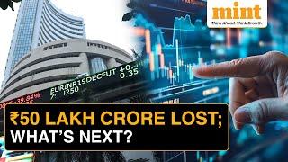 Stock Market Crash: ₹50 Lakh Crore Gone… But Signs Of Recovery Ahead? | FII Selling Spree Slows