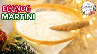 Eggnog Martini