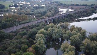 Milton Keynes flooding on the flood plain - October 2024