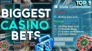 BIGGEST 5 CASINO BETS in GROWTOPIA (200+ BGL WIN !!) - Growtopia 2023