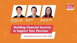 Building Financial Security to Support Your Passions