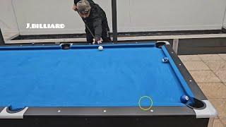 How To Make Tough Kick Shots (Frozen balls) In Pool #8ballpool #9ballpool #billiards #poolshots