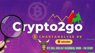 Crypto2go #9 / BTC BULLRUN HAT BEGONNEN? / MNW #1 EW COUNT