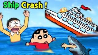 Surviving Ship Crash  ||  Funny Game Roblox