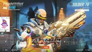 SOLDIER 76 IS STILL VIABLE IN TOP 500 - IDDQD SOLDIER 76 + MEI GAMEPLAY