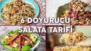 Tek Başına Bile Uzun Süre Tok Tutan 6 Doyurucu Salata Tarifi - Yemek Tarifleri