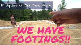 Our House Has Footings!! Keeping It Real Estate | Building a Home in Huntersville, NC