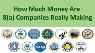 8a Certification - How Much 8a Companies are Really Making