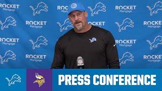 Dan Campbell postgame media availability | 2024 Week 7: Lions at Vikings