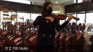 D Z Strad Violin Model 700 Demo